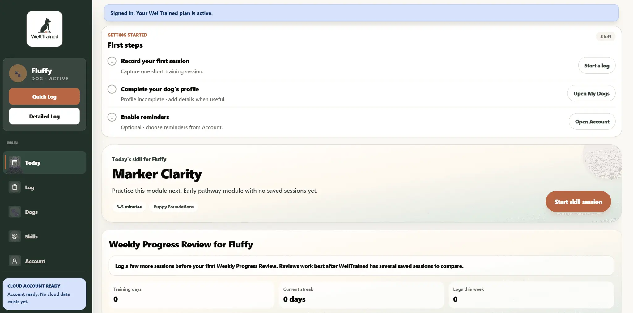 Screenshot 2 of WellTrained