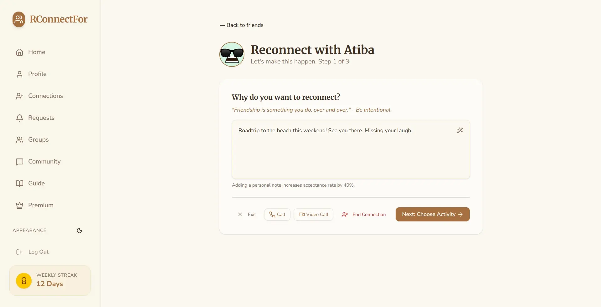 Screenshot 1 of RConnectFor