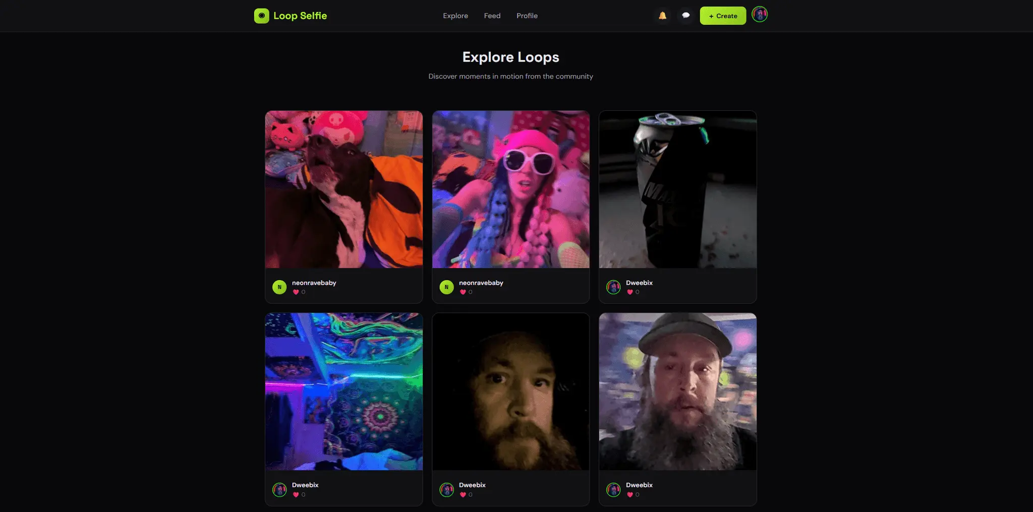 Screenshot 1 of Loop Selfie