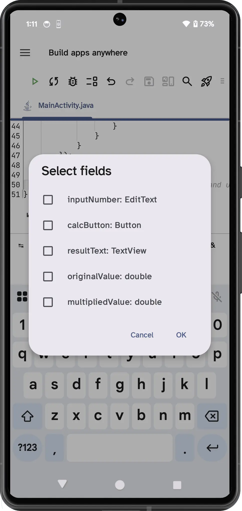 Screenshot 2 of Code on the Go