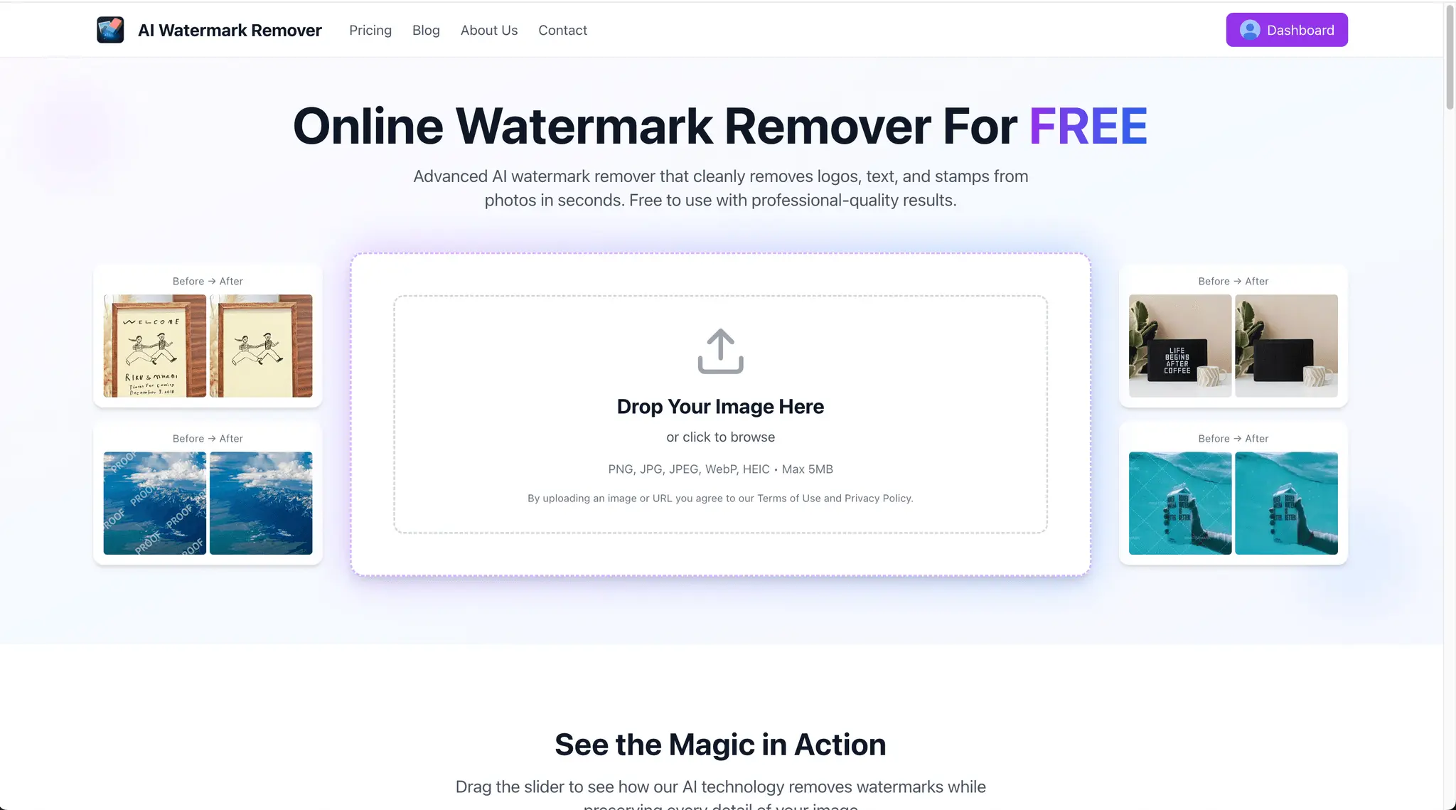 Screenshot 2 of AI Watermark Remover