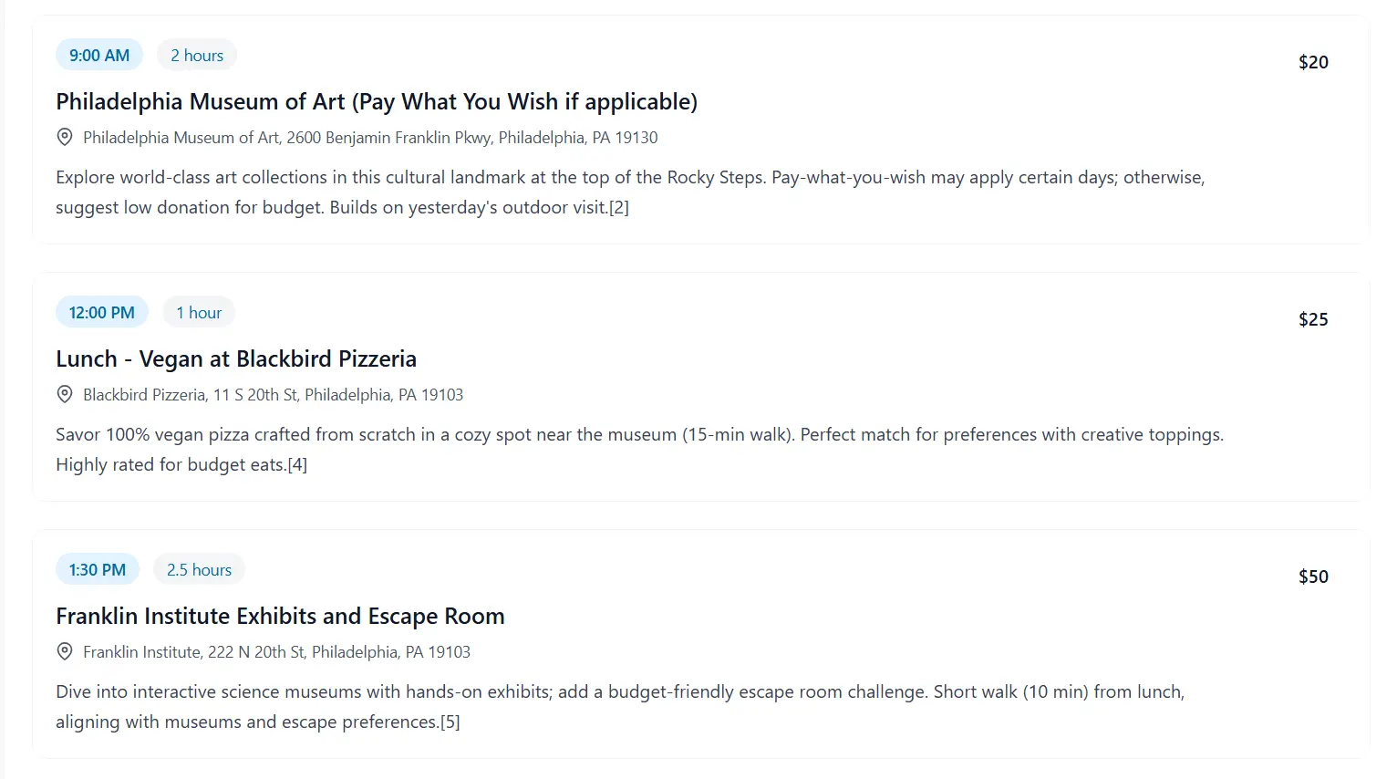 Screenshot 8 of Tourify Trip Planner