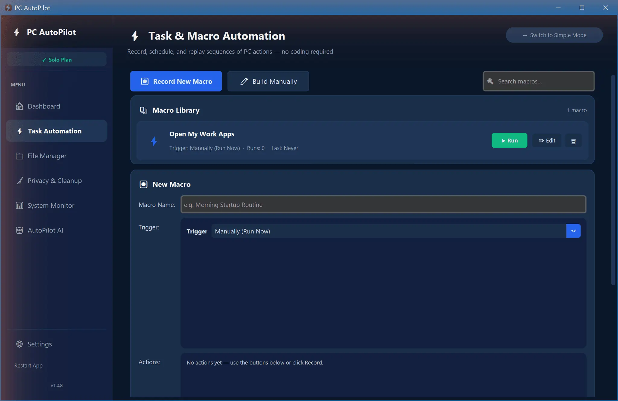 Screenshot 4 of PC AutoPilot