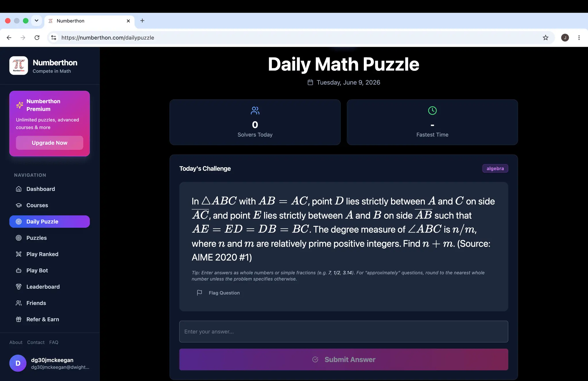 Screenshot 1 of Numberthon