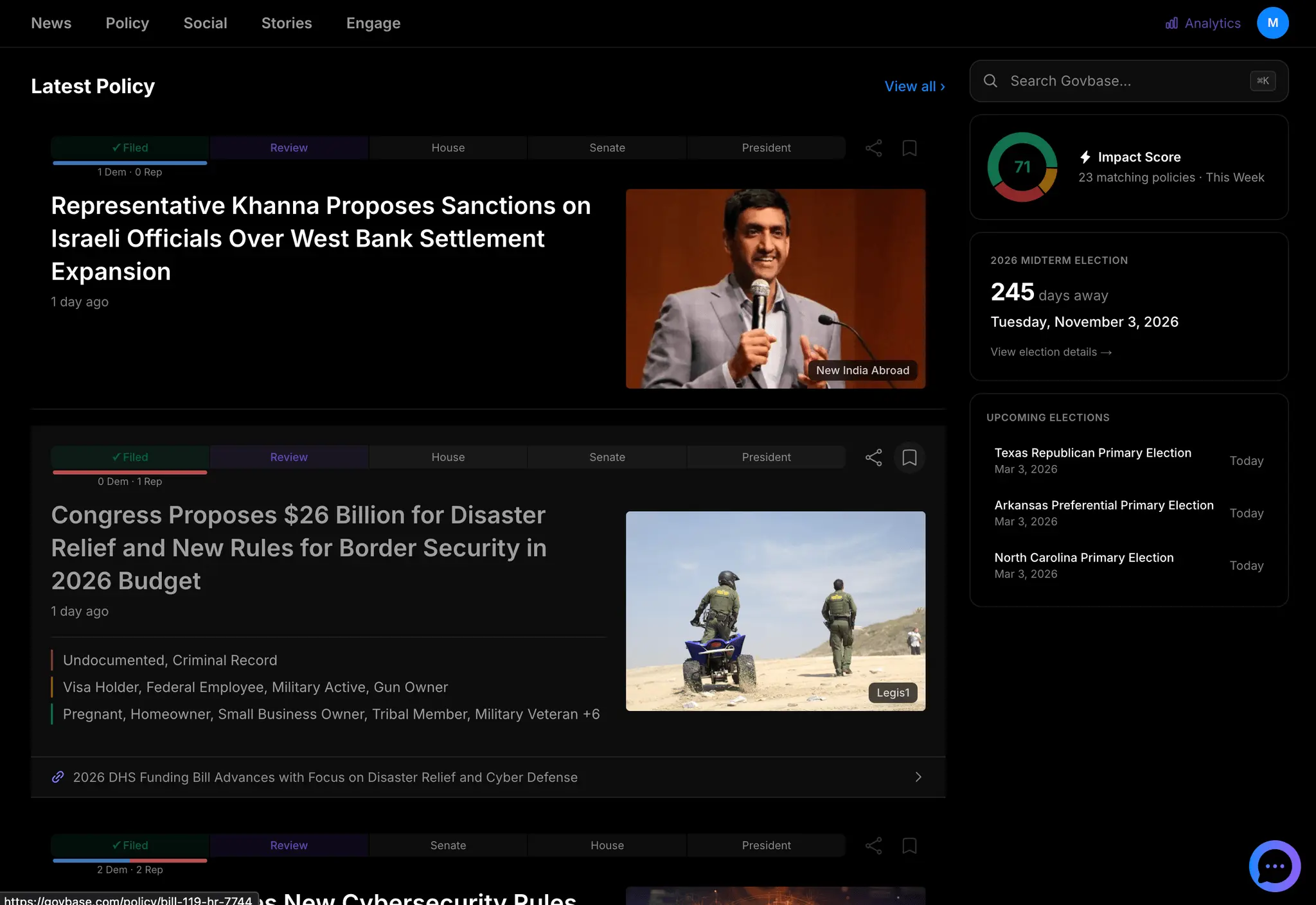Screenshot 6 of Govbase