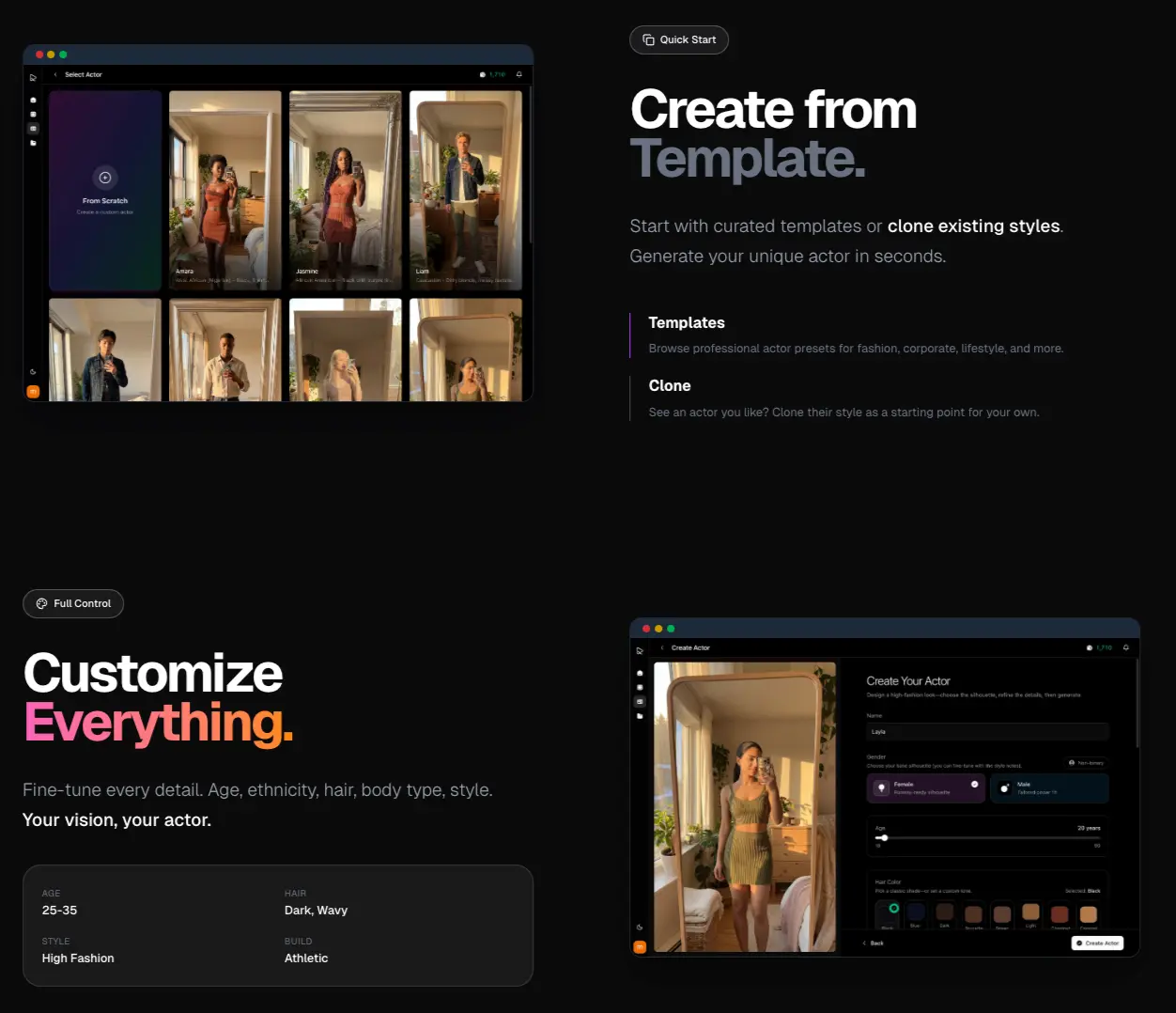 Screenshot 1 of Playcut AI