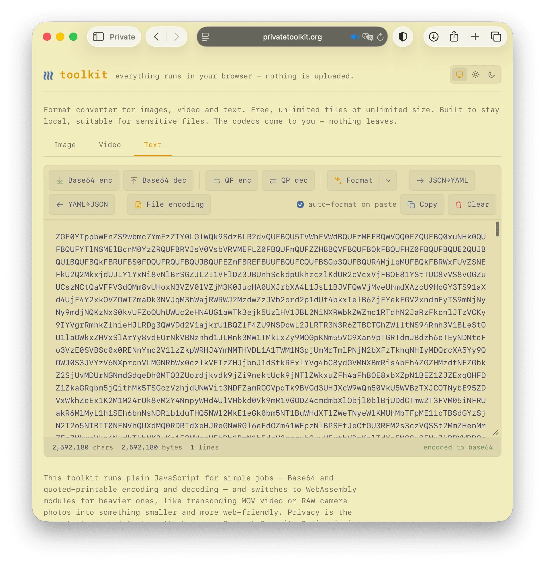 Screenshot 3 of Private Toolkit
