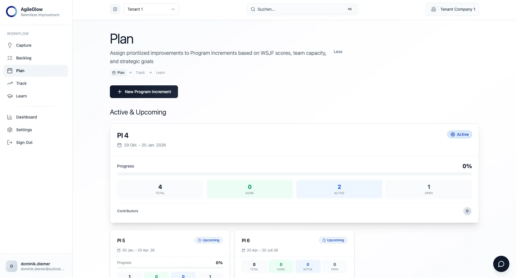 Screenshot 5 of AgileGlow.io