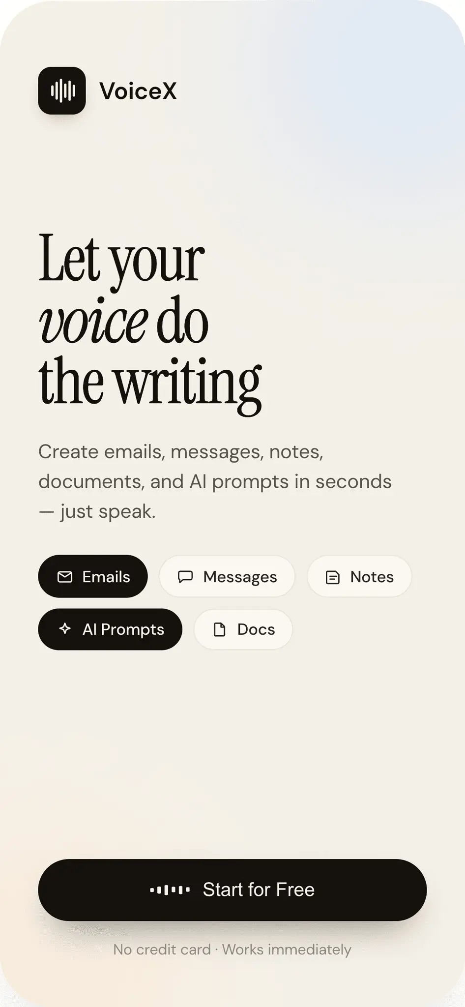 Screenshot 8 of VoiceX