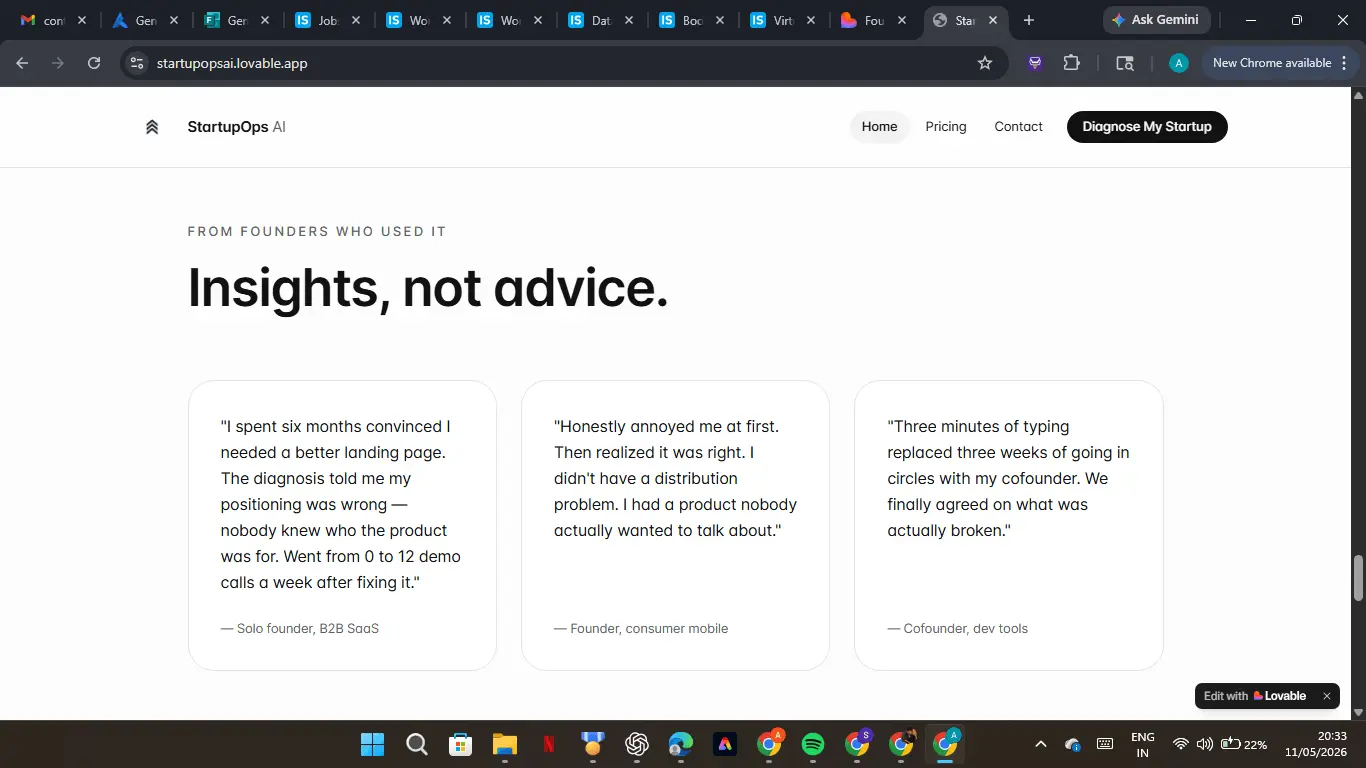 Screenshot 4 of StartupOps AI