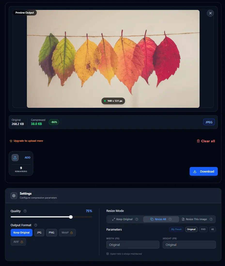Screenshot 2 of FeatherFile