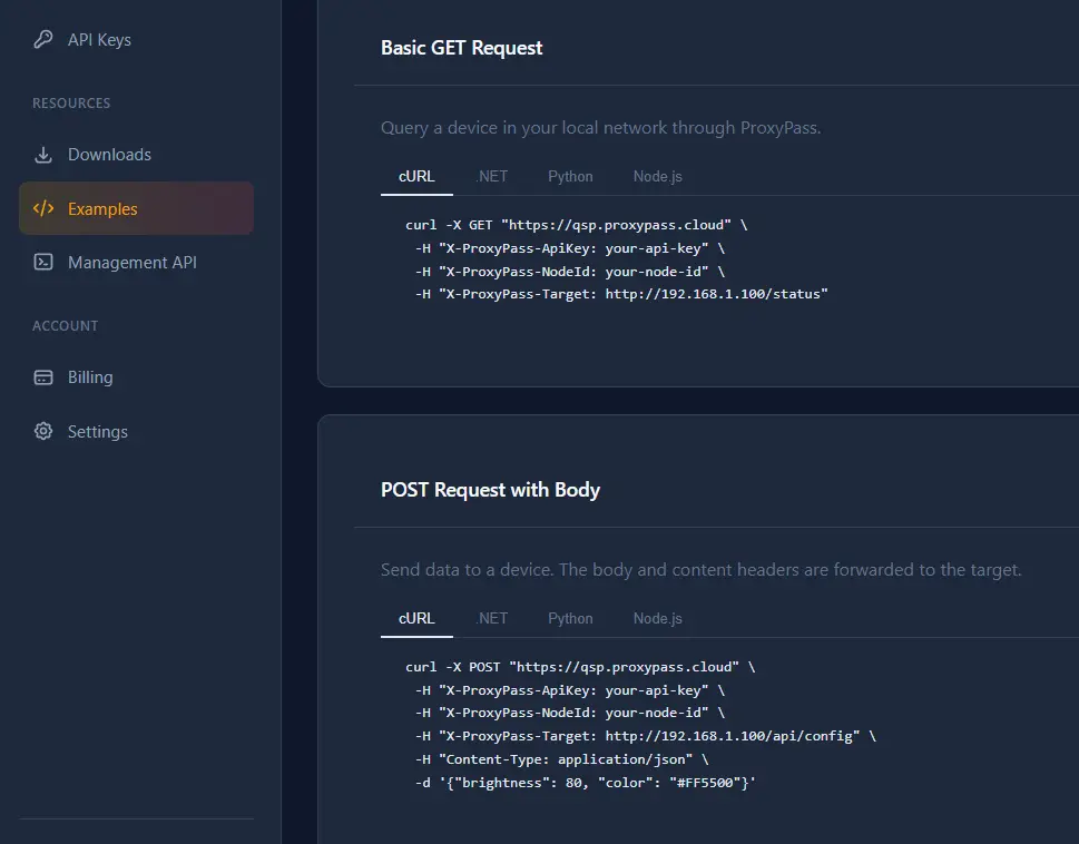 Screenshot 3 of ProxyPass