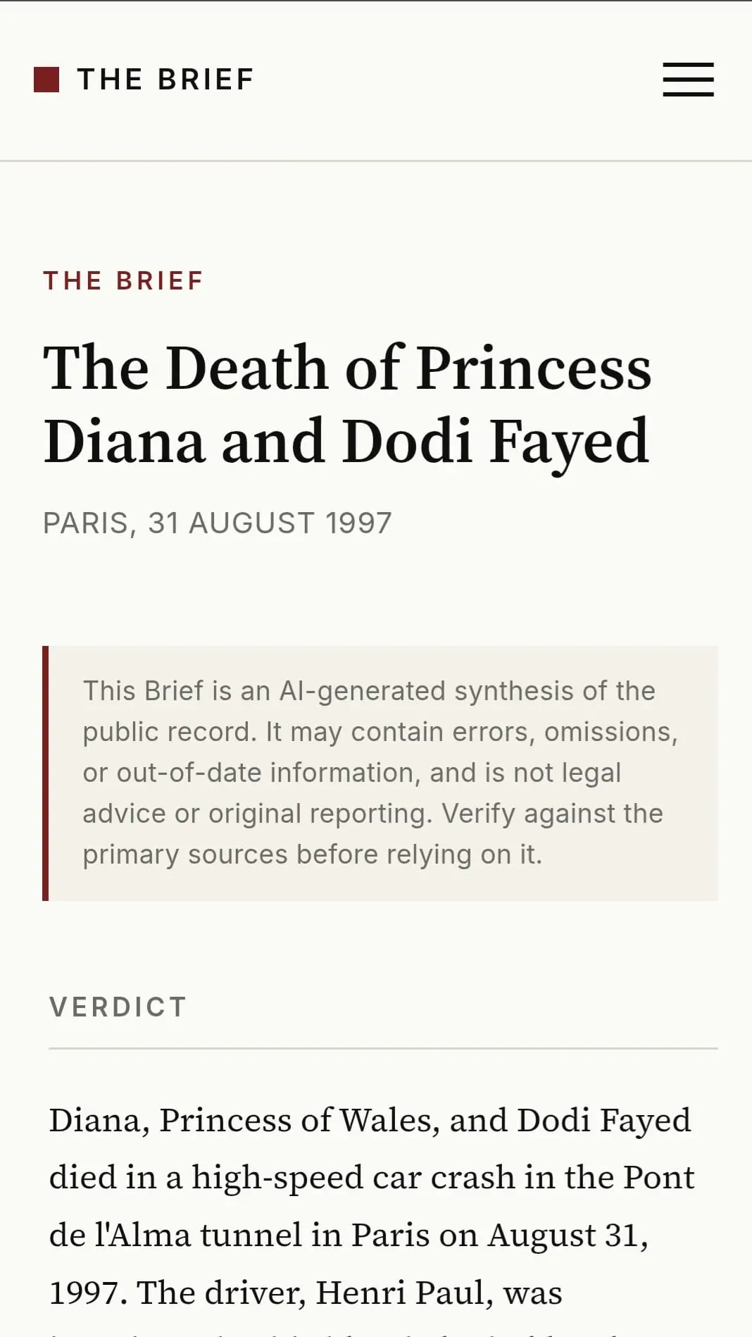 Screenshot 3 of The Brief