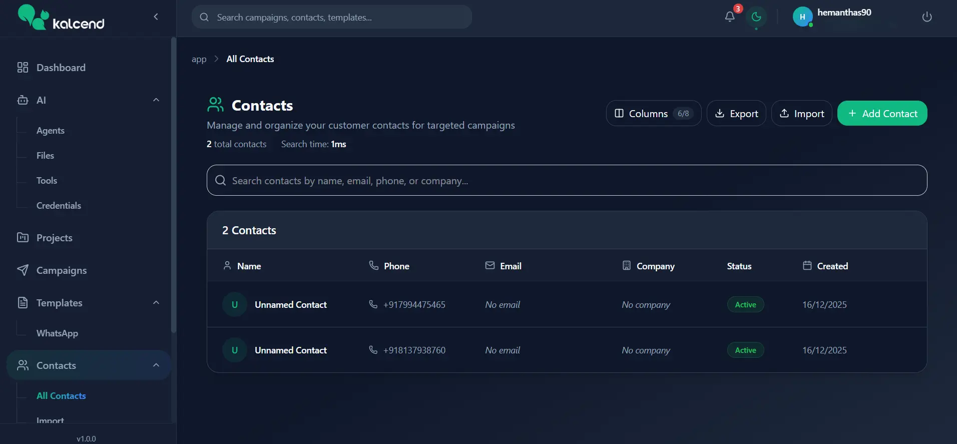 Screenshot 2 of Kalcend