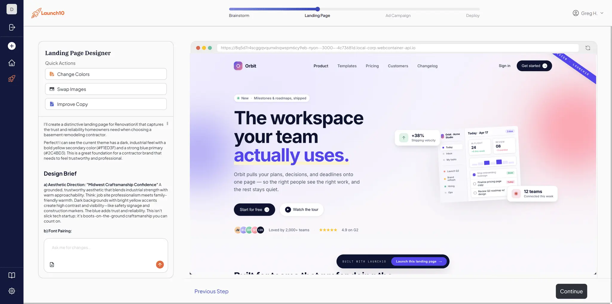 Screenshot 3 of Launch10