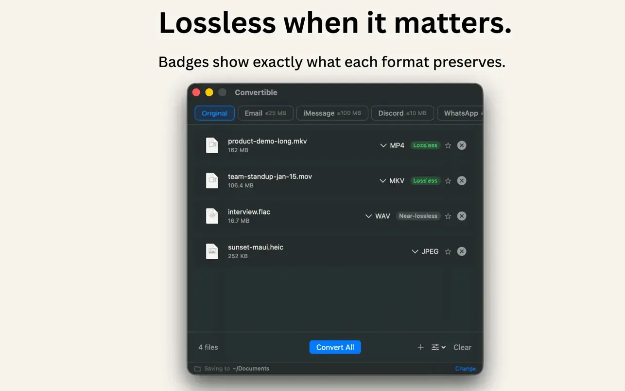 Screenshot 3 of Convertible