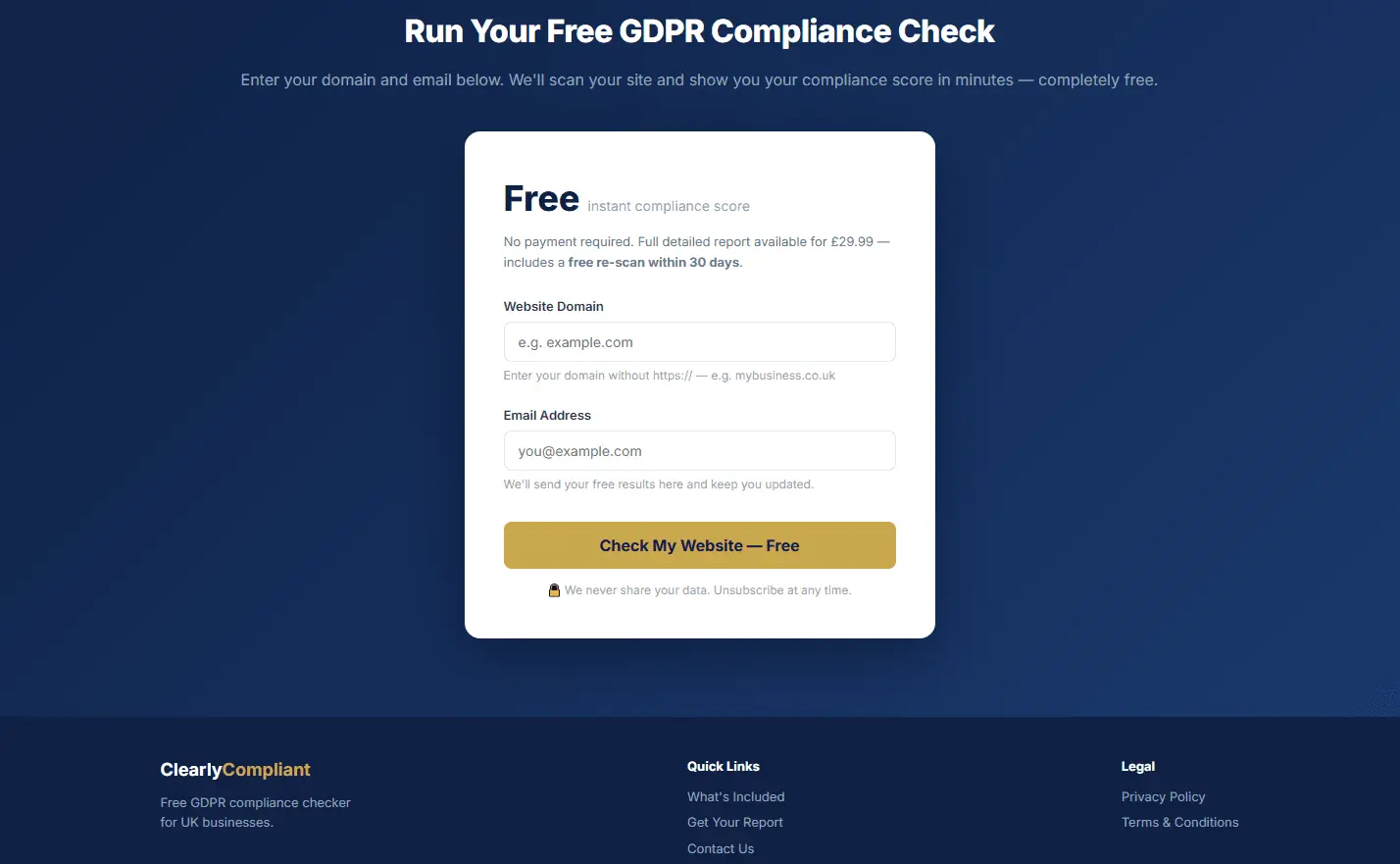 Screenshot 4 of ClearlyCompliant
