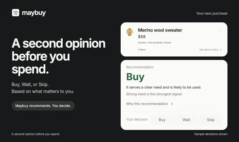 Screenshot 1 of Maybuy