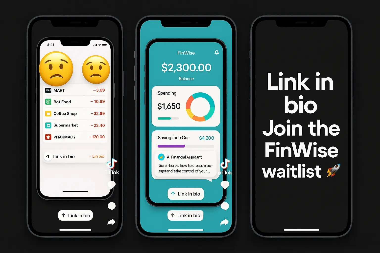 Screenshot 2 of FinWise — AI-Powered Personal Finance