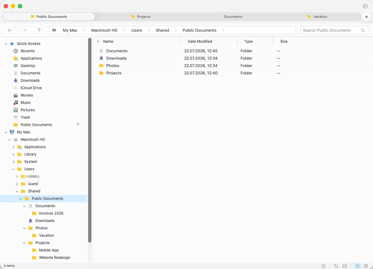 Screenshot 2 of ComfortFiles
