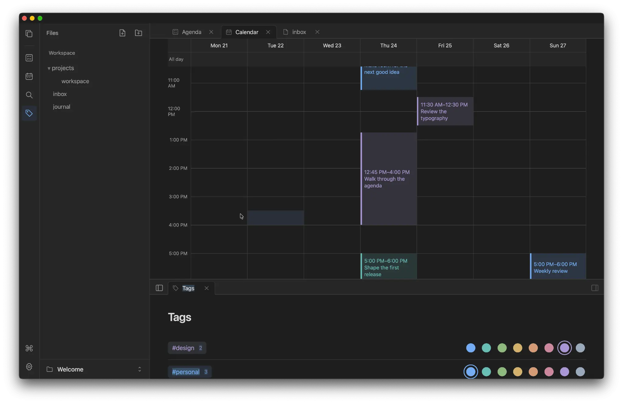 Screenshot 2 of OrbitalNote