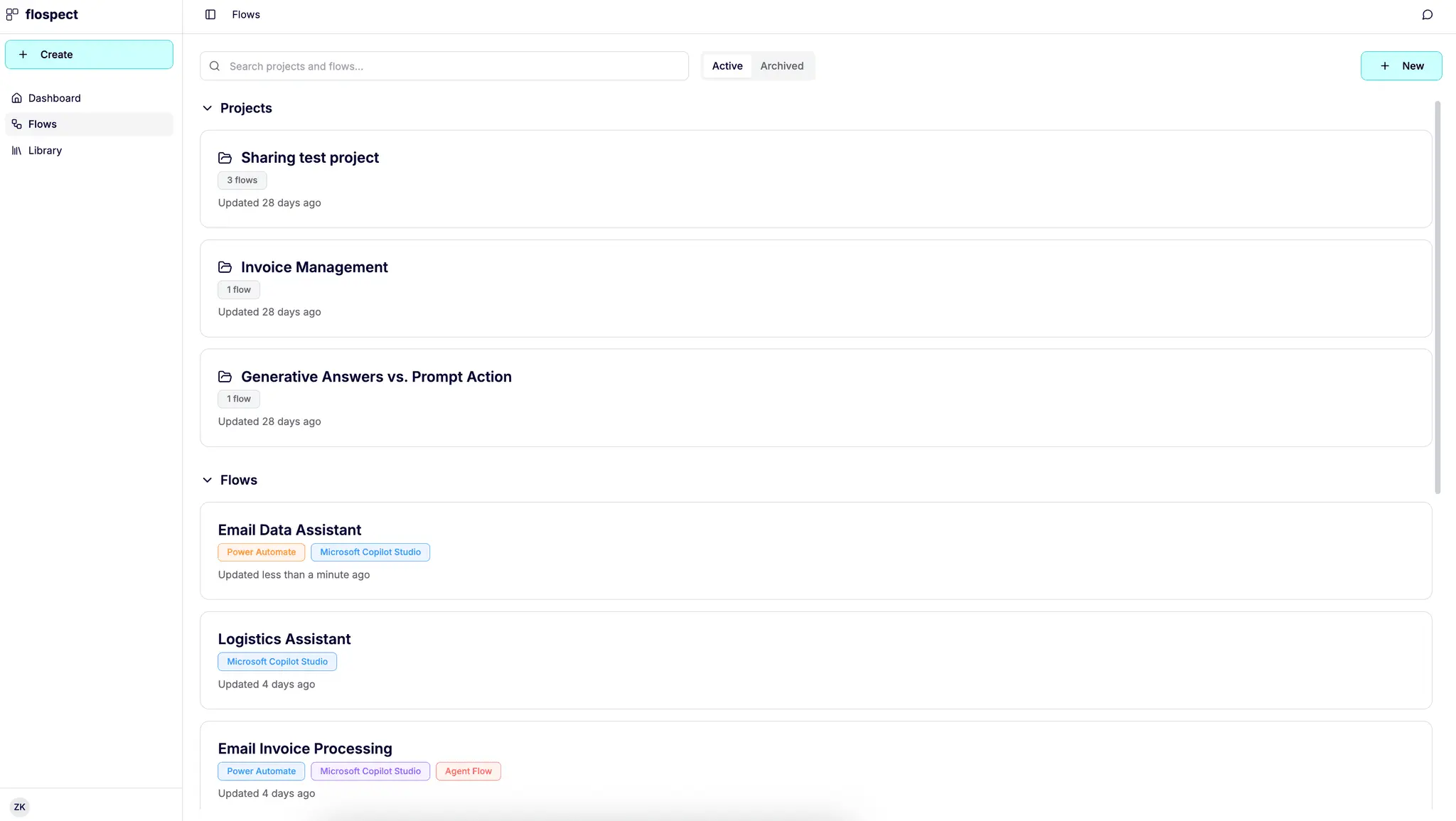 Screenshot 1 of flospect
