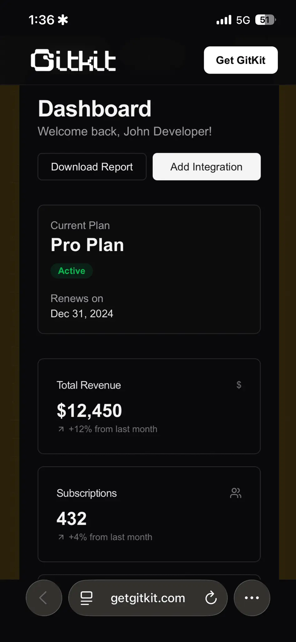 Screenshot 3 of GitKit