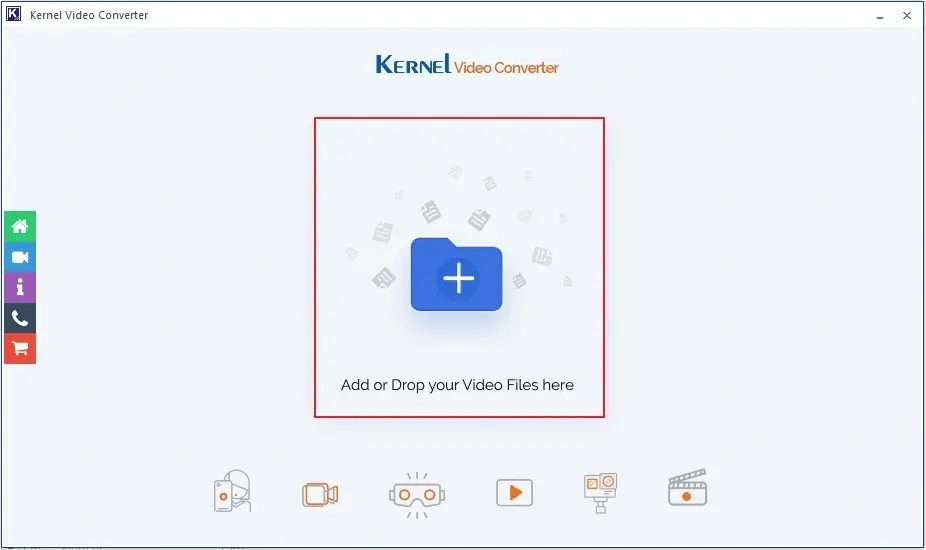 Screenshot 1 of Kernel Video Converter