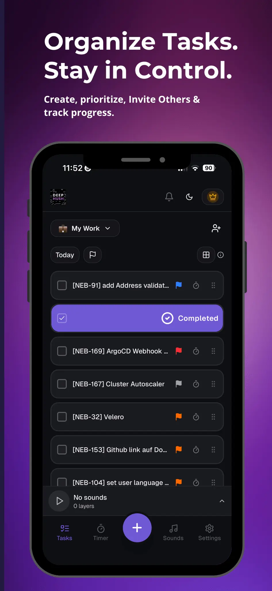 Screenshot 2 of DeepHush