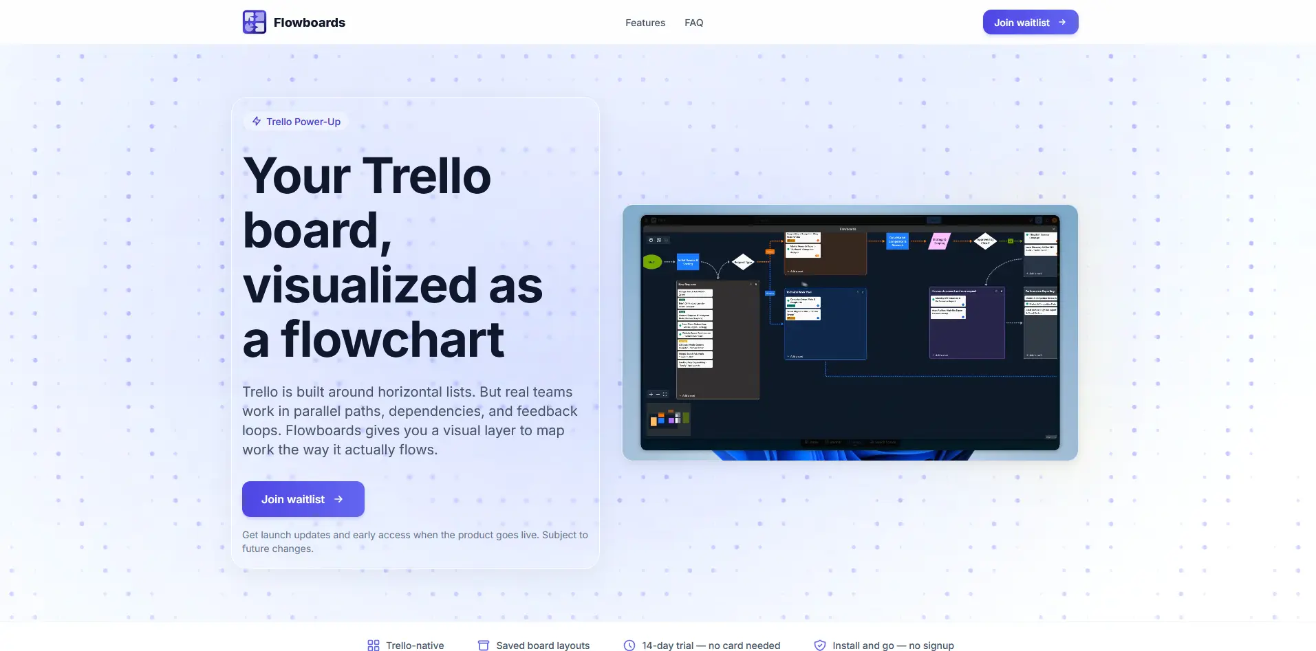 Screenshot 4 of Trello Flowchart Power-Up