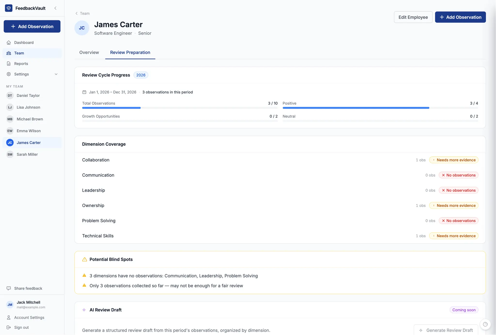 Screenshot 4 of FeedbackVault