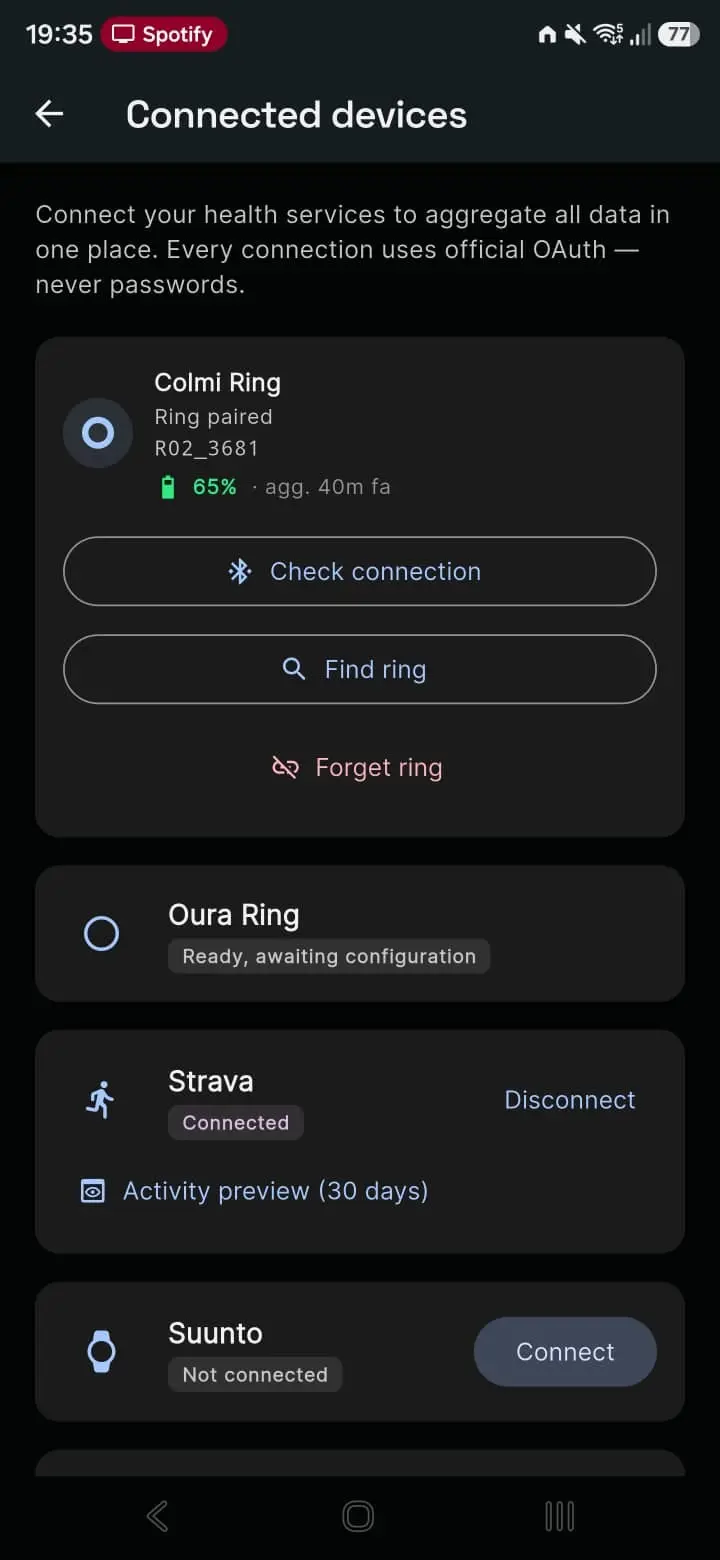 Screenshot 2 of FitMesh Sync