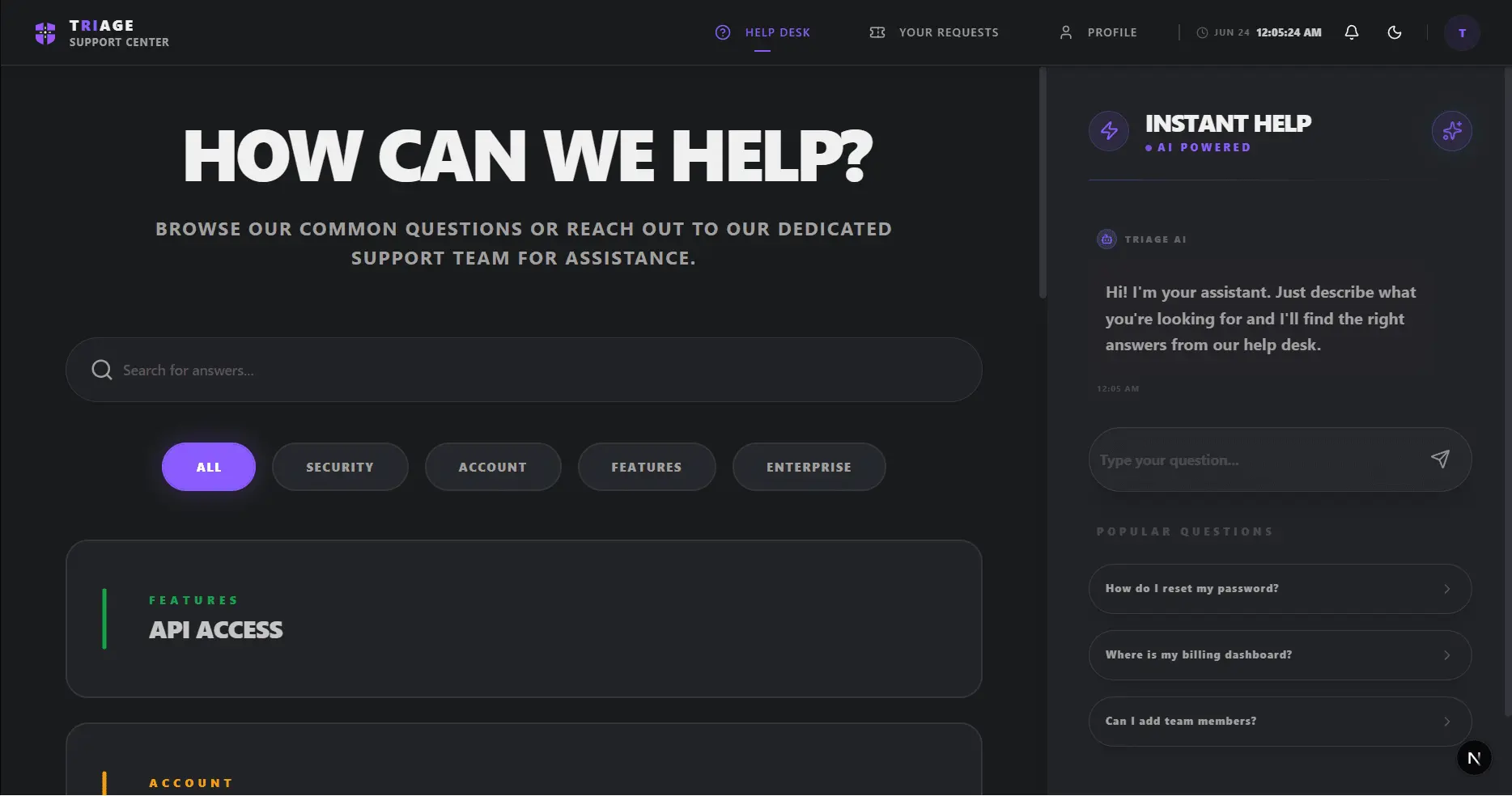 Screenshot 2 of Triage