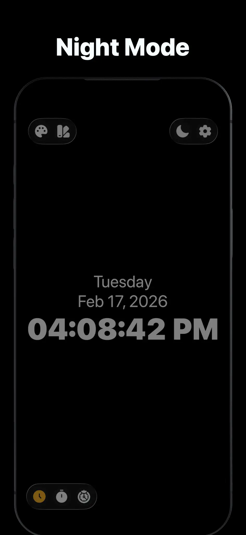 Screenshot 3 of Stand Clock Dispaly