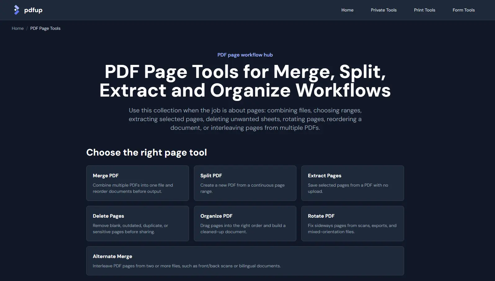 Screenshot 3 of PDFup