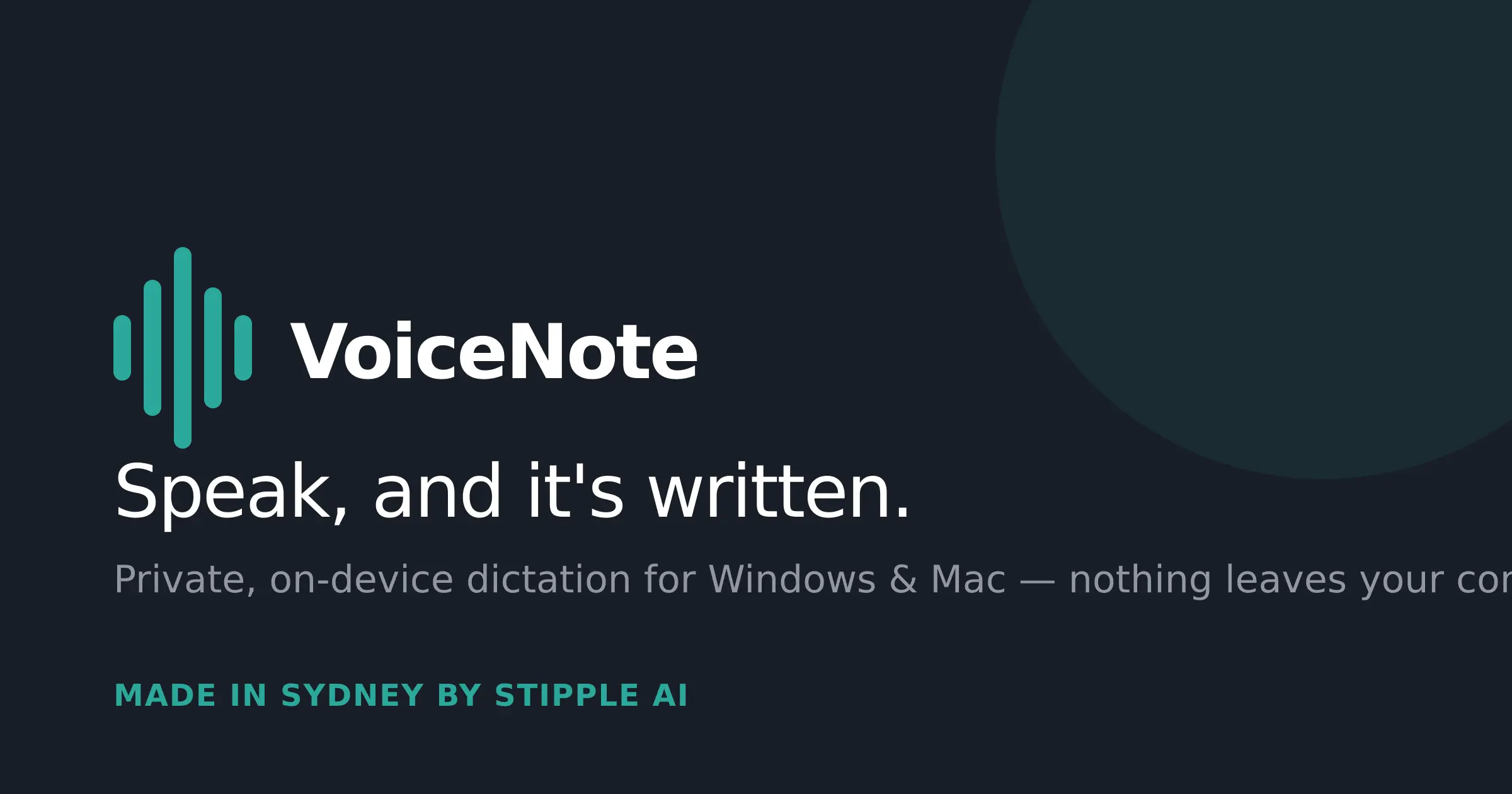 Screenshot 1 of VoiceNote