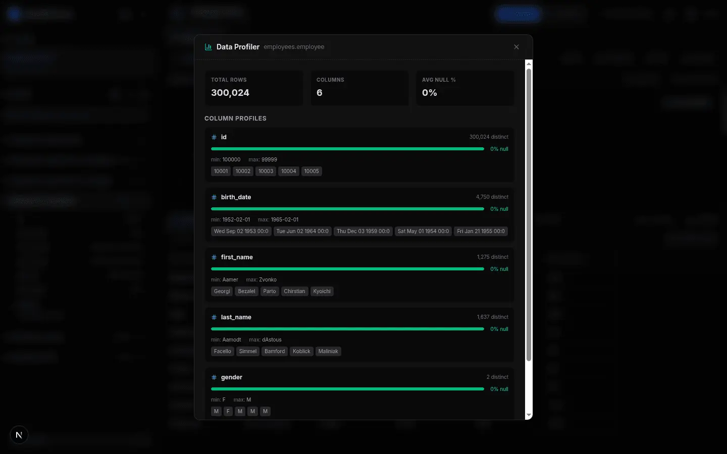 Screenshot 5 of LibreDB Studio