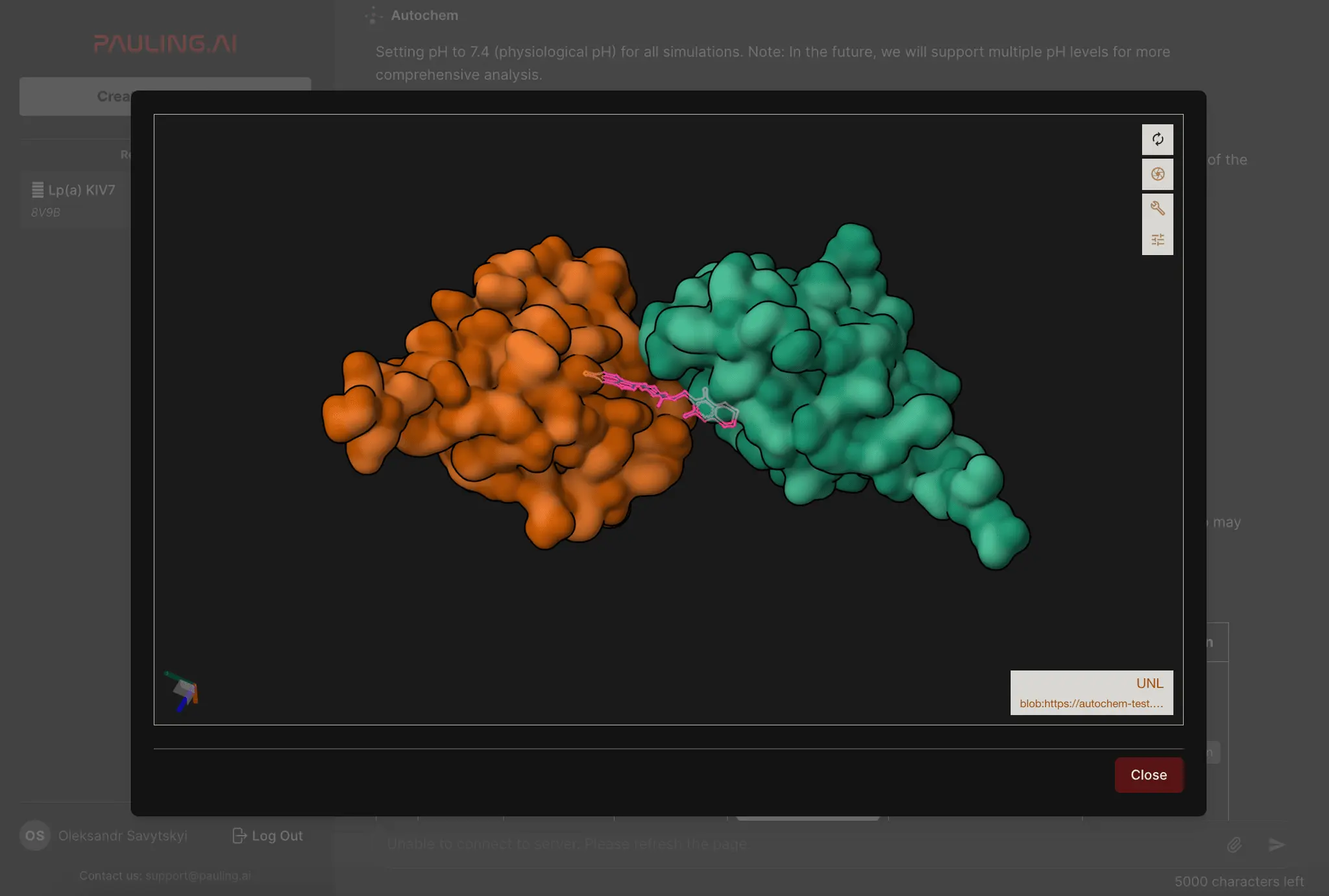 Screenshot 3 of Pauling.AI