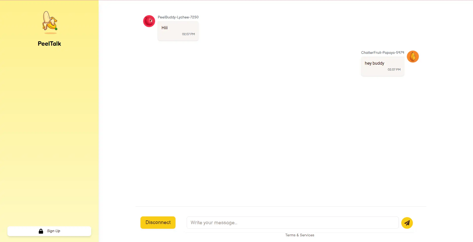 Screenshot 3 of PeelTalk