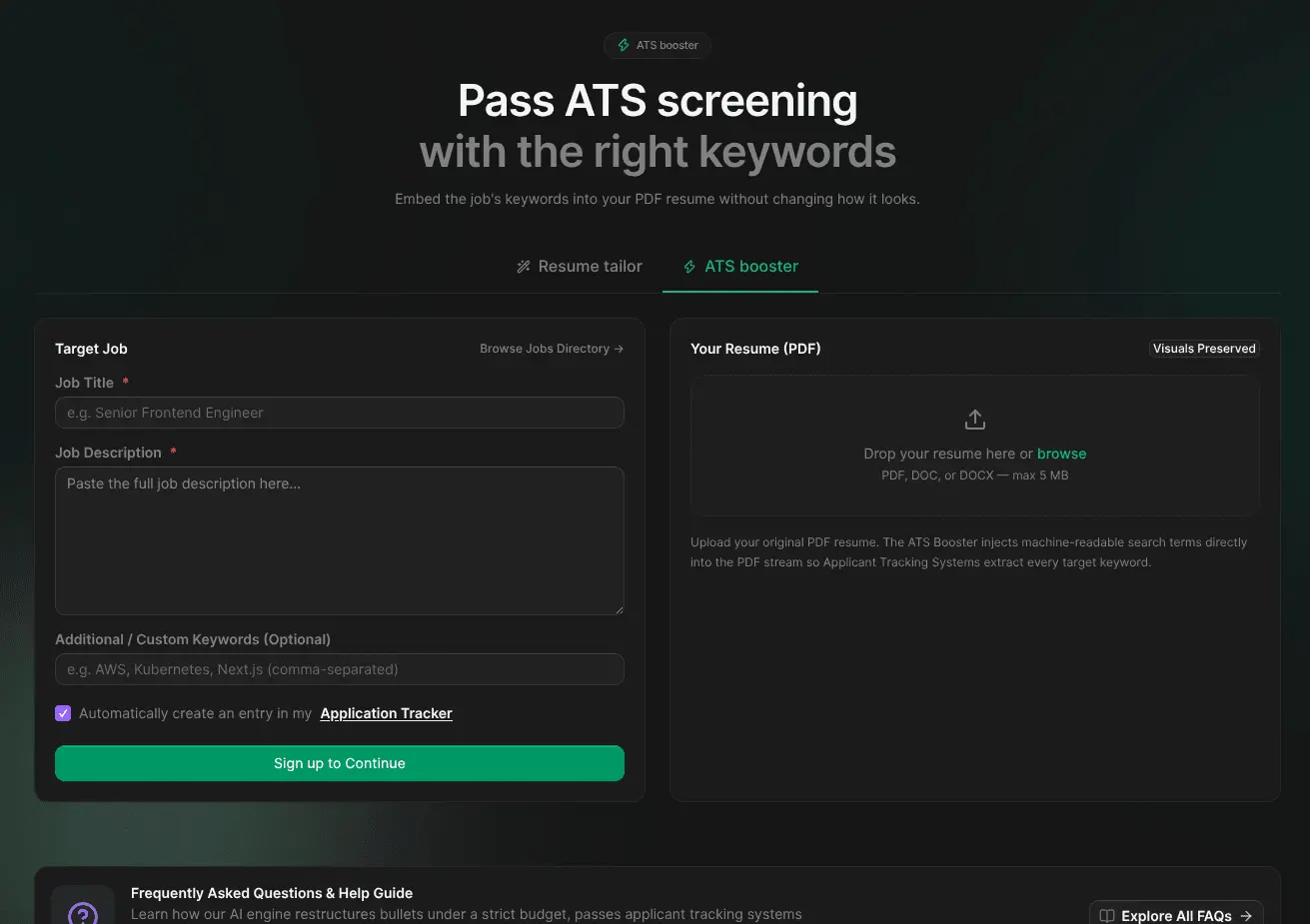 Screenshot 4 of JobCues