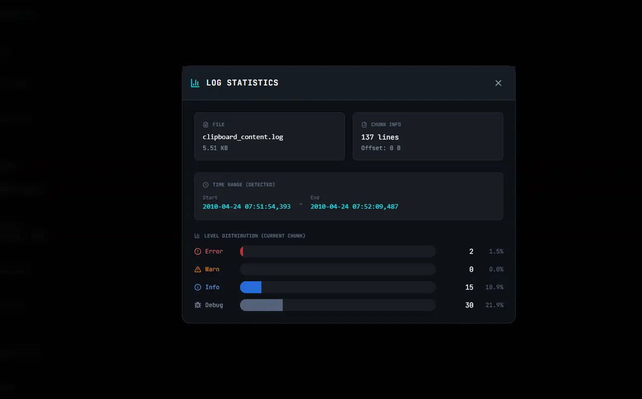 Screenshot 3 of Log Voyager