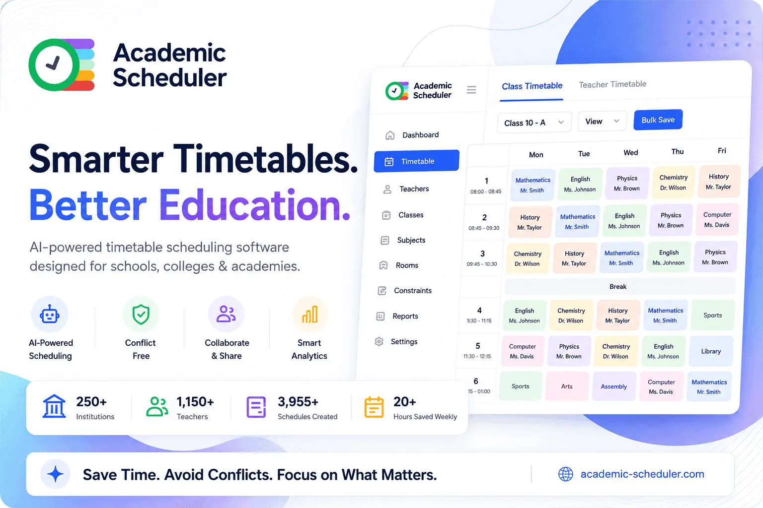 Screenshot 2 of Academic Scheduler: AI-Powered Timetable