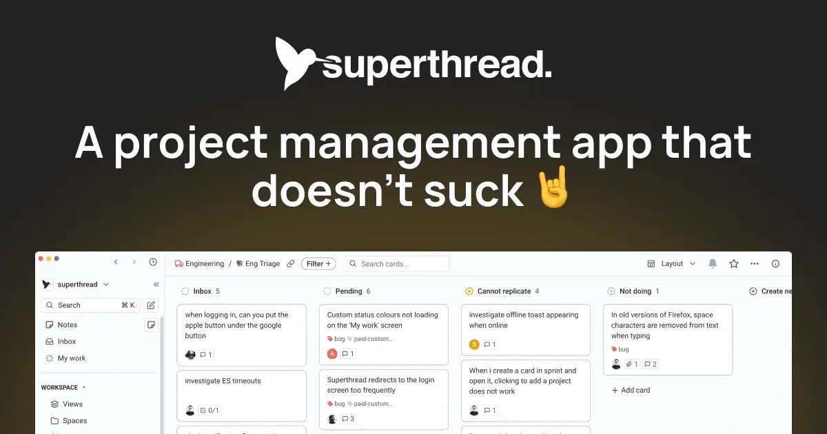 Screenshot 1 of Superthread