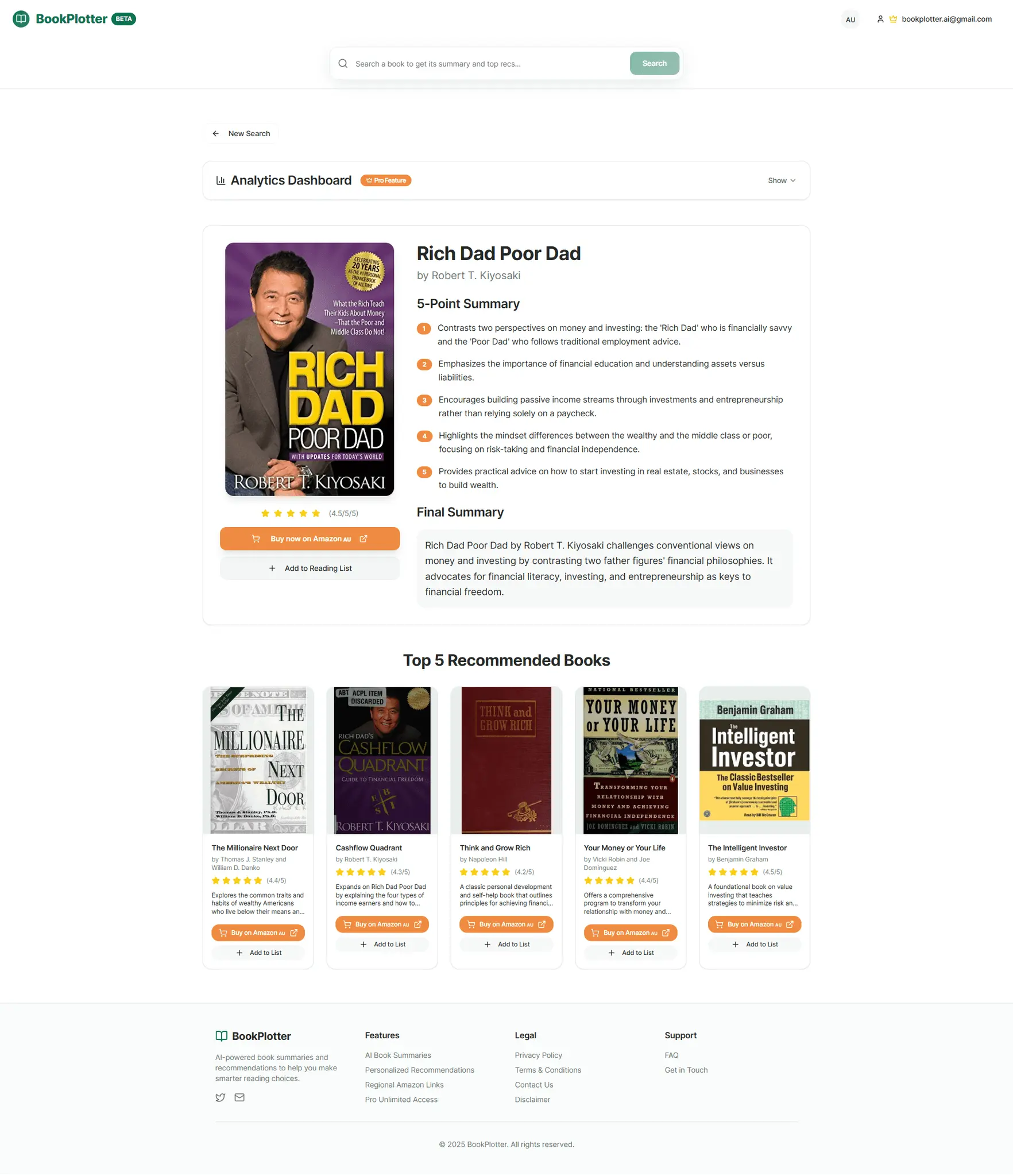 Screenshot 4 of BookPlotter