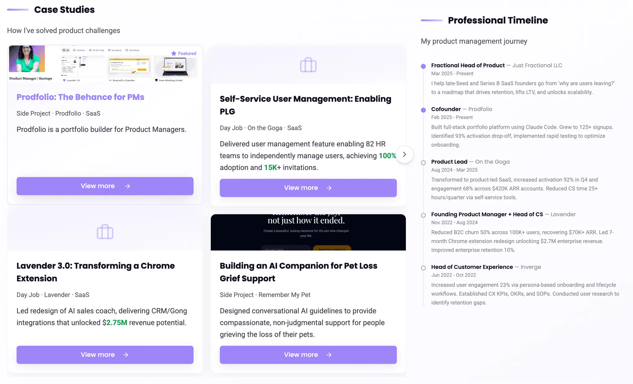 Screenshot 2 of Prodfolio