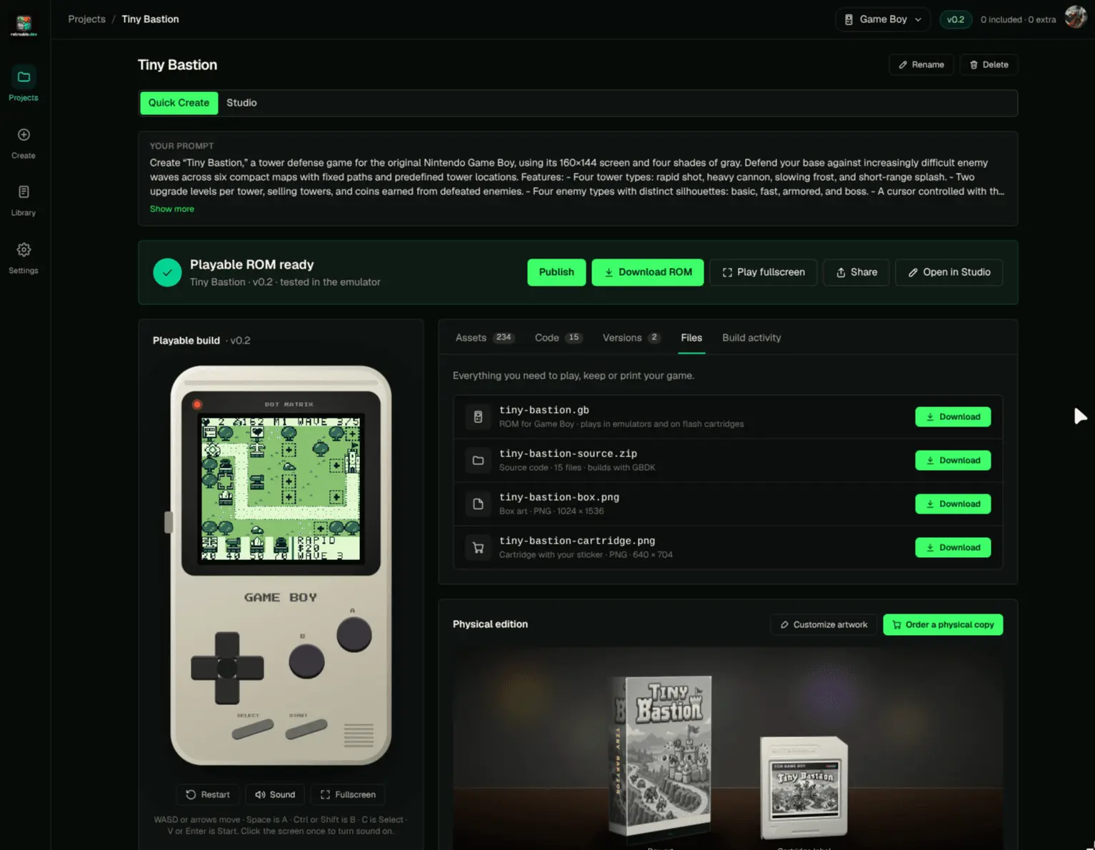 Screenshot 5 of Retroable - Make Games