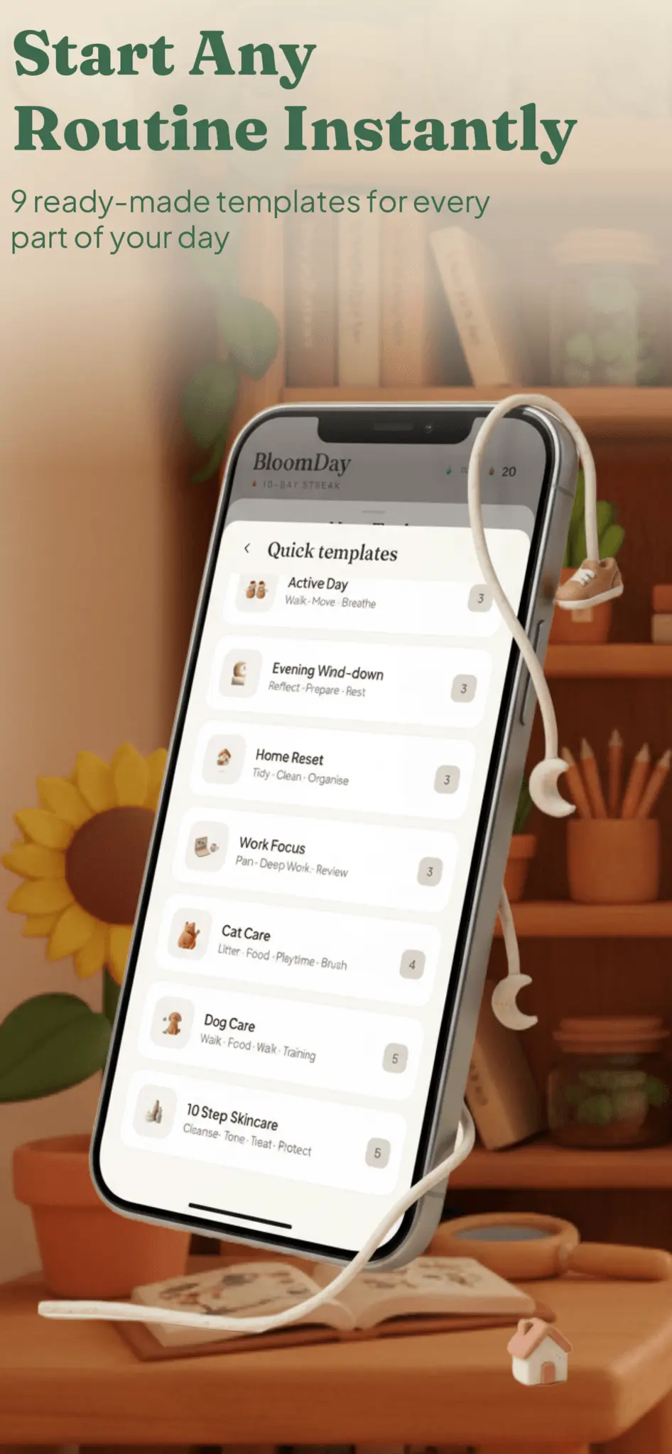 Screenshot 7 of BloomDay: Tasks & Garden