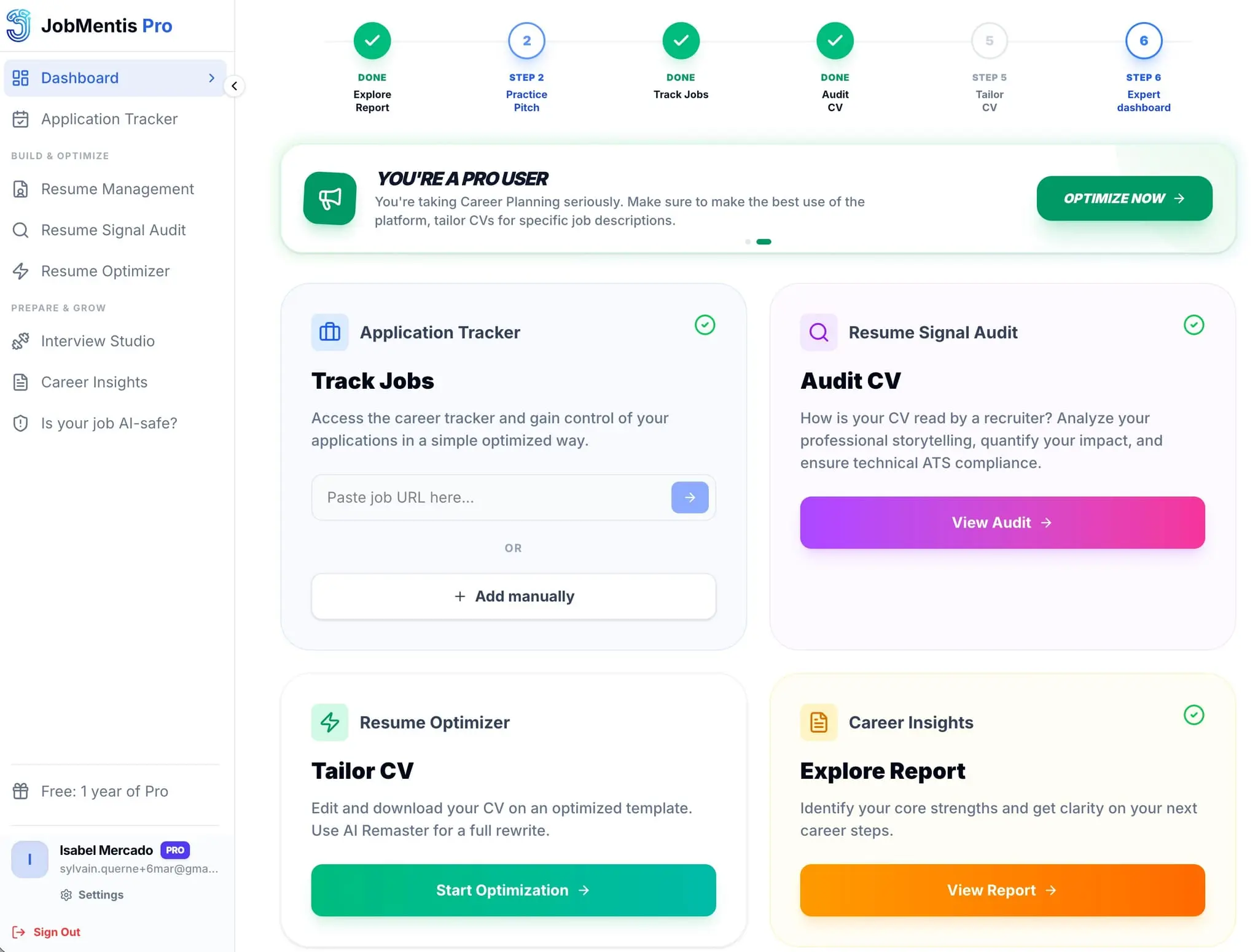 Screenshot 6 of JobMentis