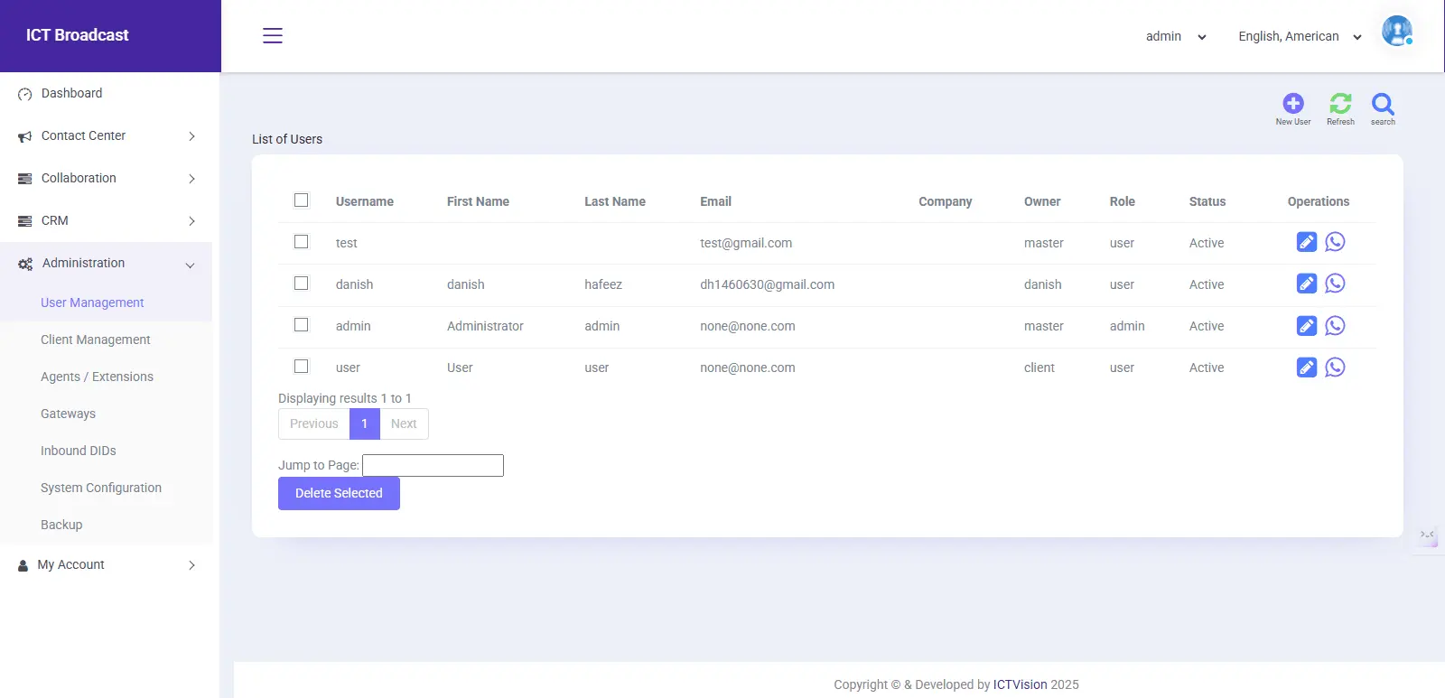 Screenshot 5 of ICTContact