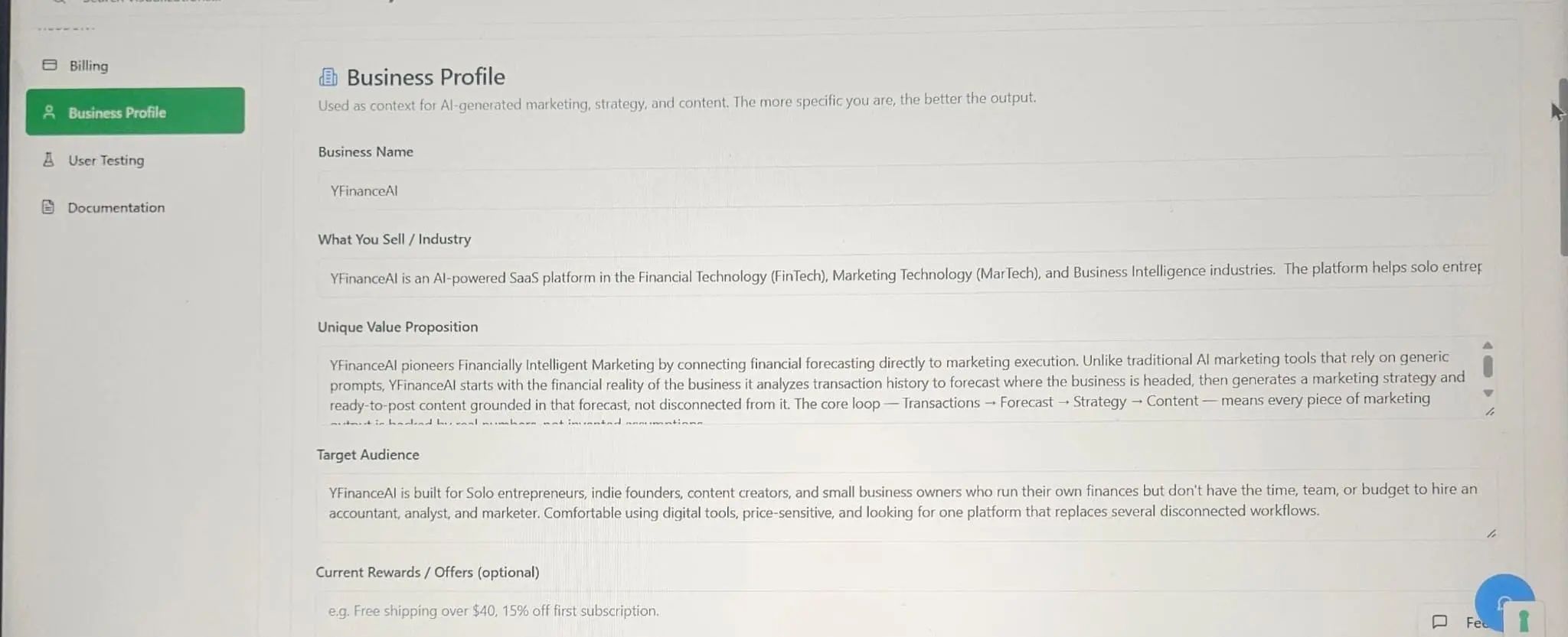 Screenshot 3 of YFinanceAI